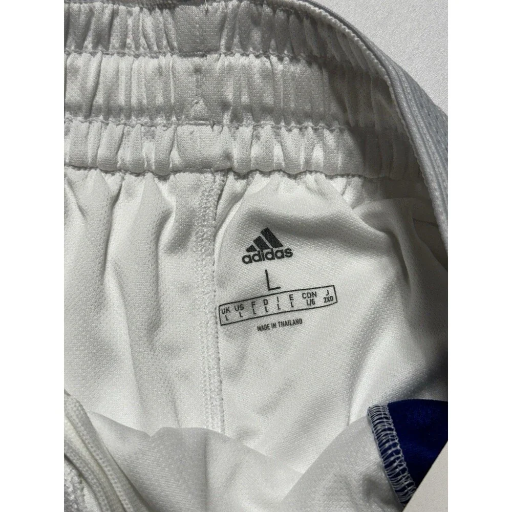 adidas C365 Basketball Shorts Mens Large Blue White Athletic Gym NWT DY7376 New